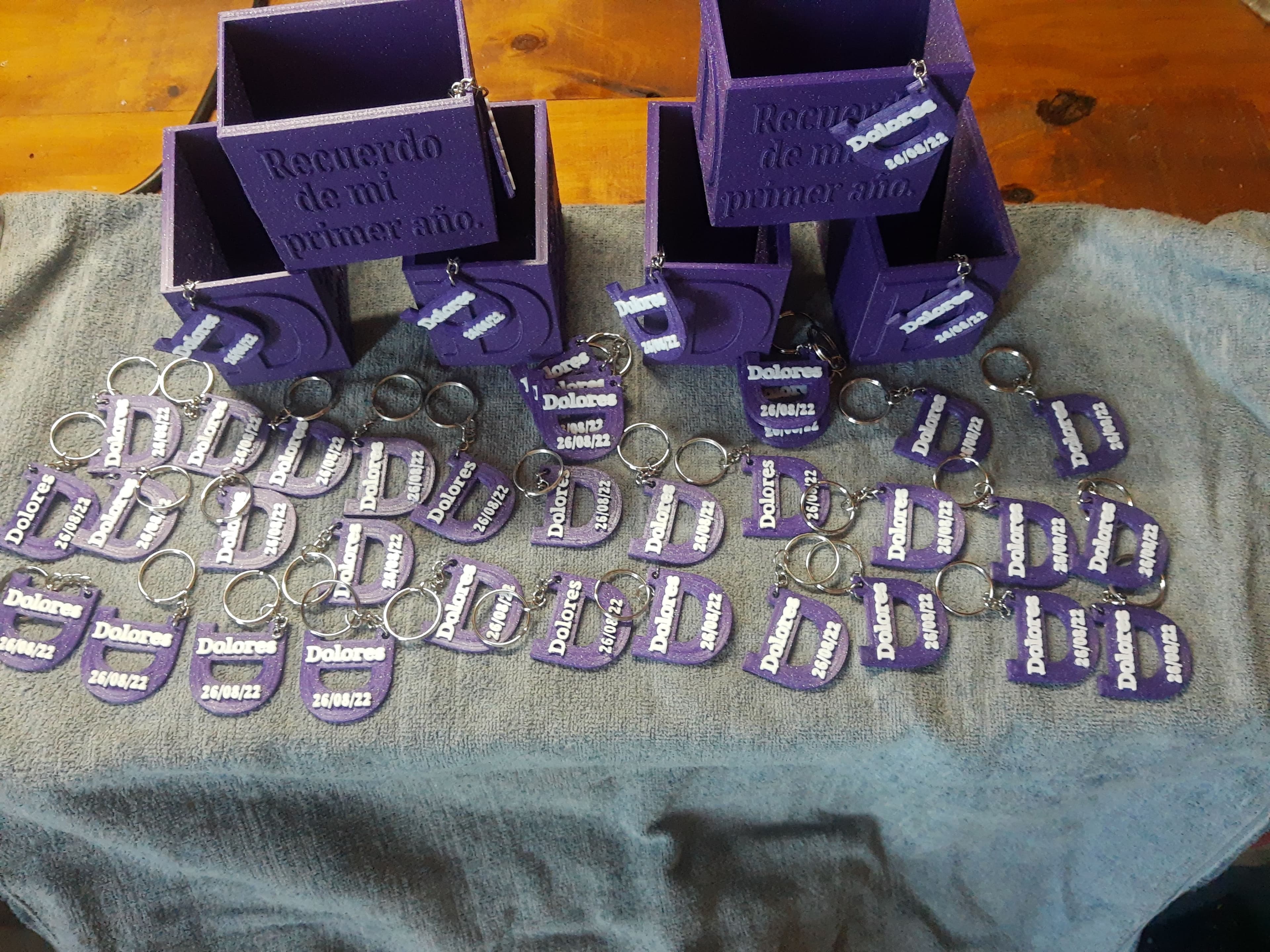 Llaveros bulk — recuerdo cumpleaños